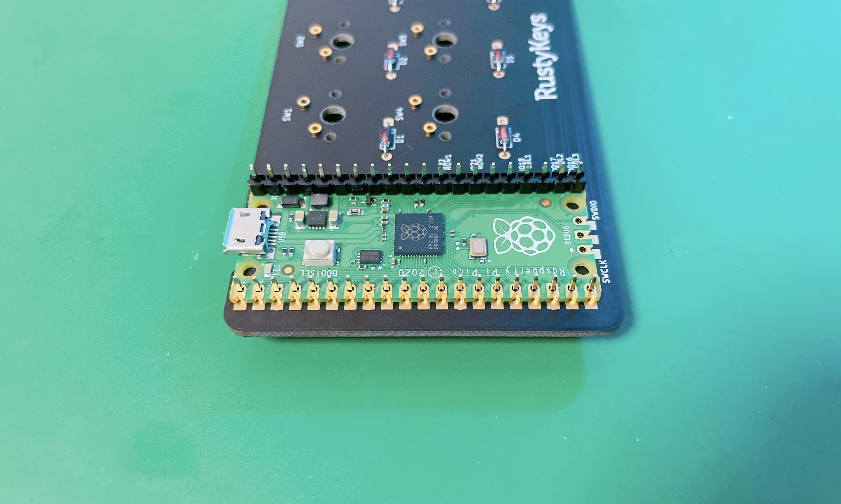 Raspberry Pi Picoのはんだ付け