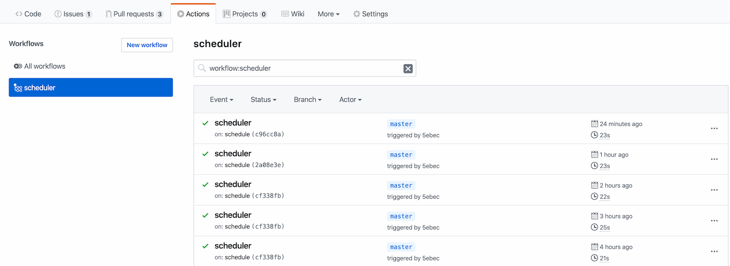 Scheduler